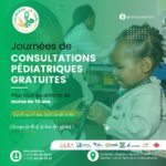 Visuel Consultations pédiatriques gratuites et dépistage paludisme